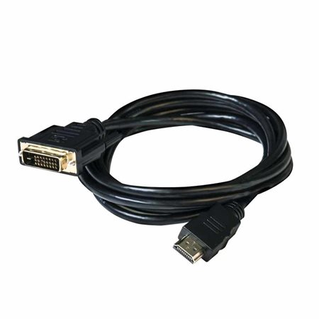 DVI-D to HDMI Cable 6.5' Black