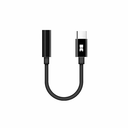 Adaptateur Câble USB-C Jack 3,5mm Noir