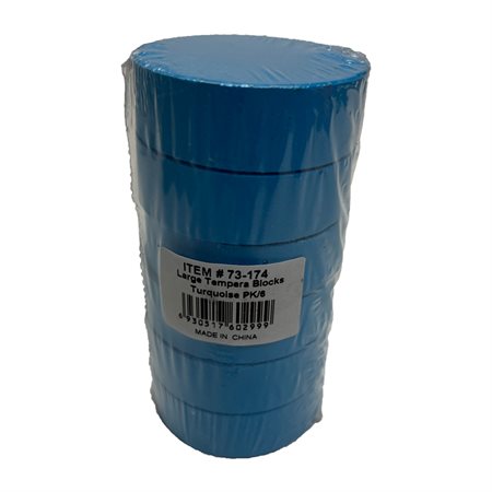 Blocs de tempéra - Turquoise