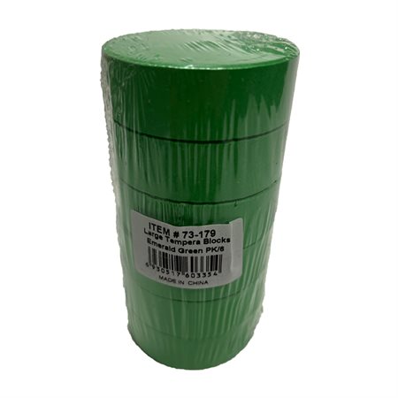 Blocs de tempéra - Vert émeraude