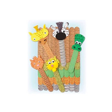 Bâtonnets de bricolage - Animaux sauvages