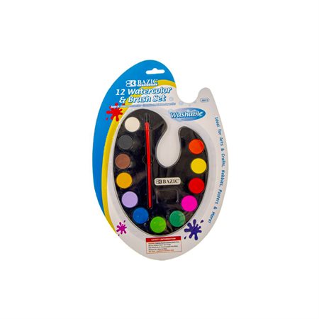 Ensemble de peinture aquarelle