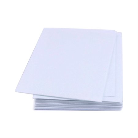 Felt Solid Colour - White