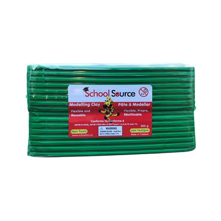 Pâte à modeler tendre de qualité - Vert foncé