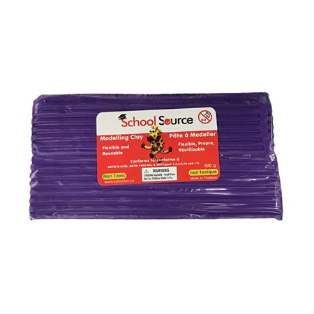 Pâte à modeler souple de qualité - Violet