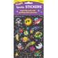 Autocollant scintillant - Objets spatiaux