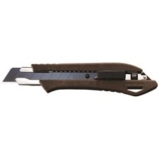 Couteau utilitaire autoverrouillable en composites bois