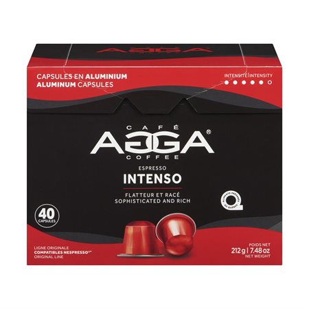 Intenso 40 Nespresso Compatible Capsules