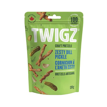 Twigz Craft Pretzels zesty dill pickle