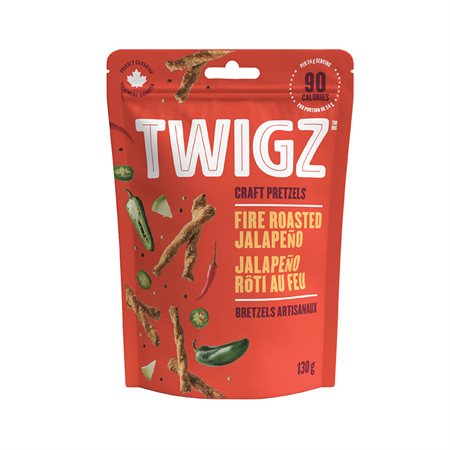Twigz Craft Pretzels fire roasted jalapeño