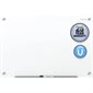 Infinity Magnetic Glass Dry-Erase Board, White, 48" x 36"