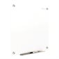 Infinity Magnetic Glass Dry-Erase Board, White, 48" x 48"
