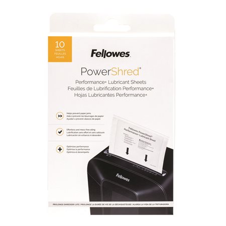 Performance+ Lubricant Sheet