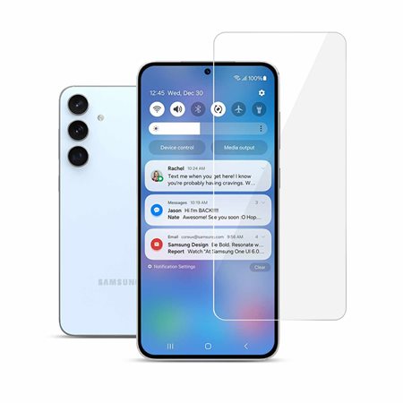 Protecteur d'écran en verre pour Galaxy S24