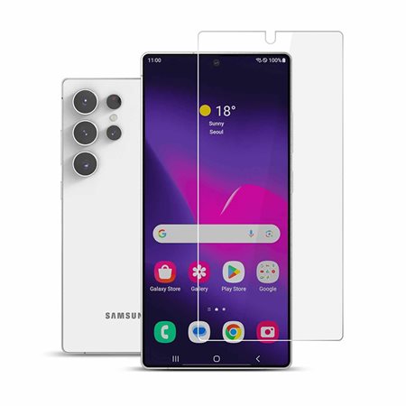 Protecteur d'écran en verre pour Galaxy S25 Ultra
