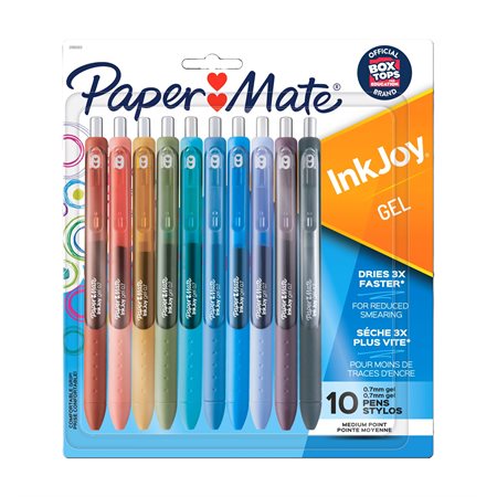 Paper Mate InkJoy Gel Pens, Retractable, Medium Point (0.7mm)