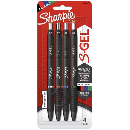 Sharpie S-Gel, pointe moyenne (0,7 mm)