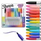 Marqueurs permanents Sharpie Glam Pop, pointe fine – Paquet de 24