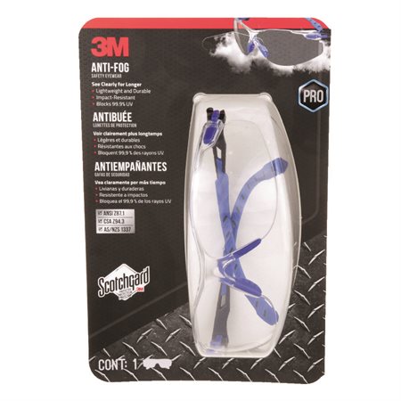 Lunettes anti-buée 3M™ avec protection Scotchgard™