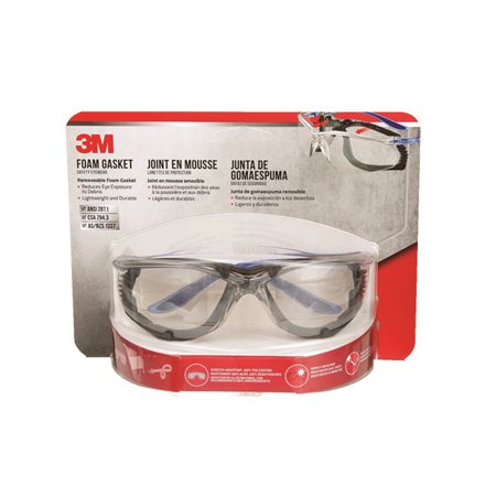Lunettes de sécurité avec joint en mousse