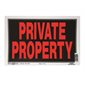 Panneau « Private Property »
