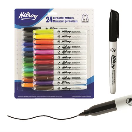 Permanent Fine Assorted Marker