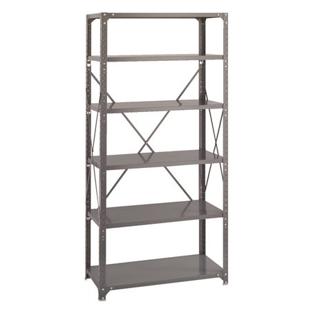 36 X 18 COMMERCIAL 6 SHELF KIT (6)
