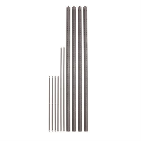 INDUSTRIAL SHELVING POST PACK (4)
