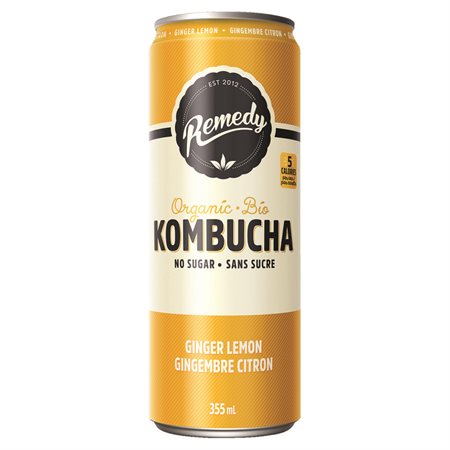 Remedy kombucha gingembre-citron