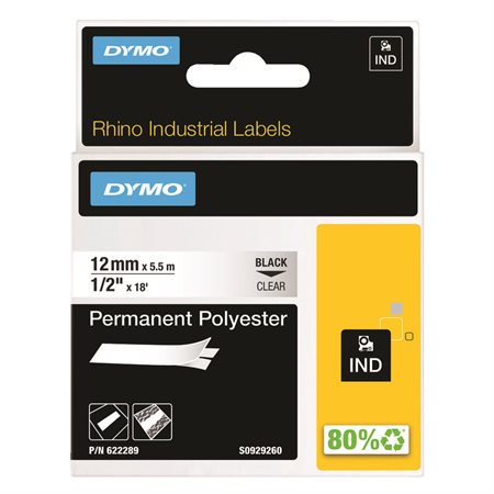 ETIQ.PERM.INDUST.RHINO 12MM
