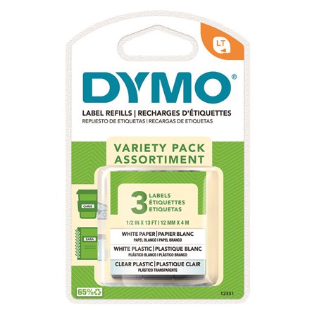ASSORT.ETIQ. 12MX4M DYMO NR