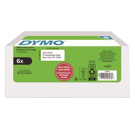 ETIQ.MUTI USAGE 25X54 DYMO