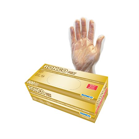 Poly Gloves - Medium