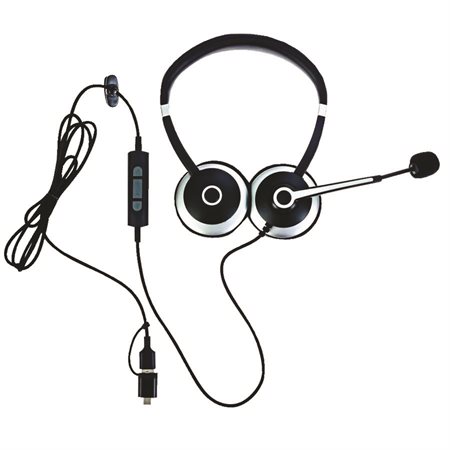 SPT-HSUSB2 Binaural Headset