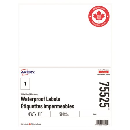 ETIQ.IMPER.11X8.5 ADH.LASER