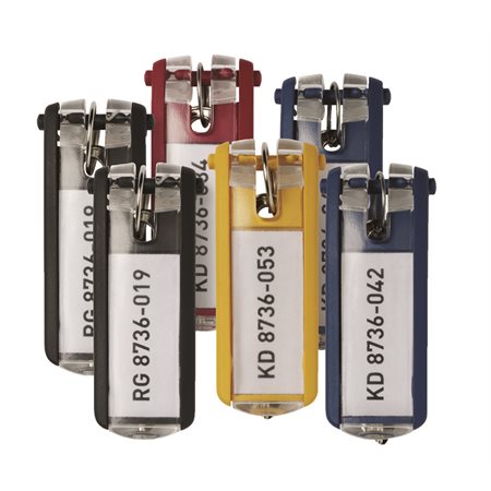 Étiquettes pour porte-clés