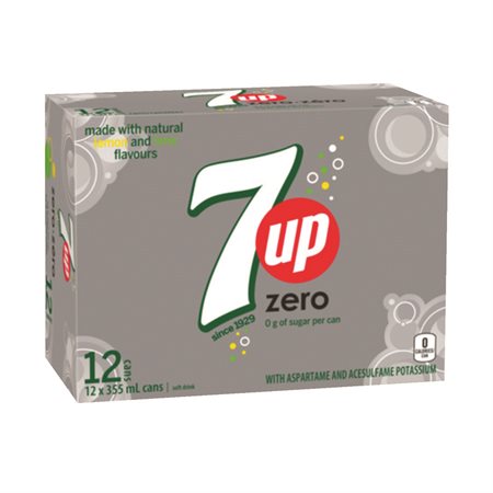 Boisson gazeuse 7UP Zéro Sucre