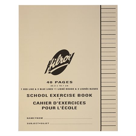 Cahier d'exercice