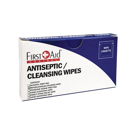 Lingettes nettoyantes / antiseptiques