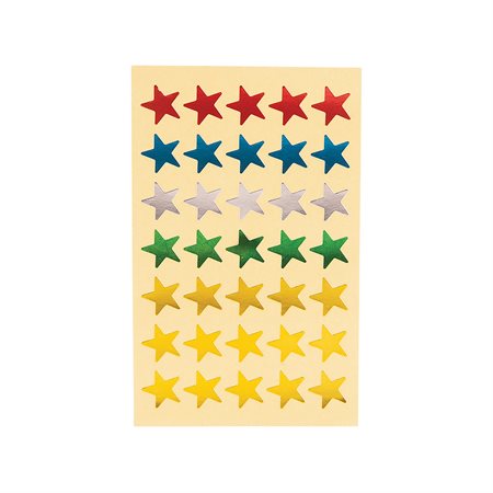 Autocollants en étoiles