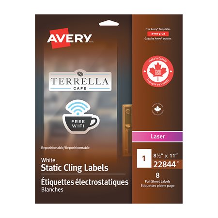 Étiquettes agrippantes Print-To-The-Edge