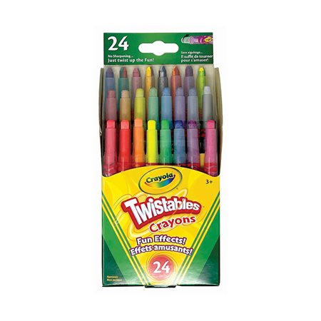 Crayons de cire Twistables®