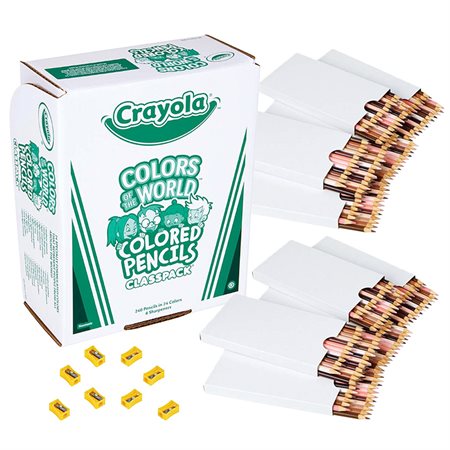 CRAY.CLASS.PACK MONDE 240PCS