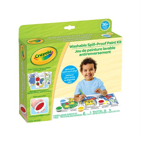 Young Kids Spill-Proof Paint Kit