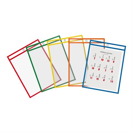 Pochettes éducatives effaçables à sec QuickFit®