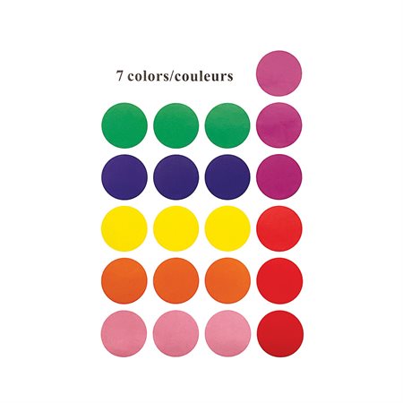 Assorted Colour Labels