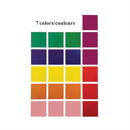Assorted Colour Labels