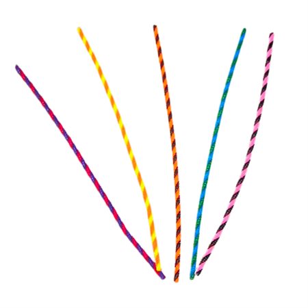 Cure-pipes torsadés de couleurs assorties
