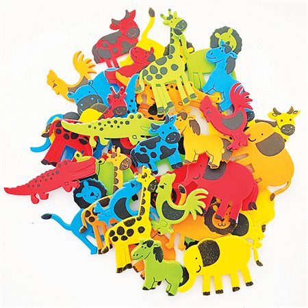 Formes en mousse autocollantes