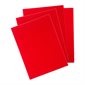 FELT SHEETS RED 10PCS